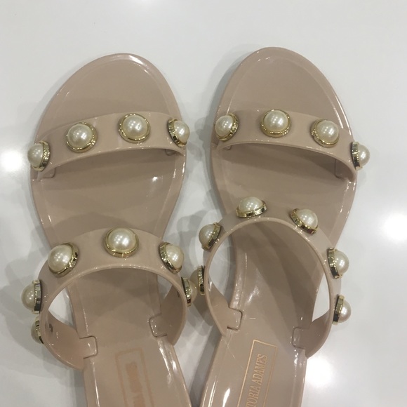 Nude pearl sandal - Picture 2 of 5